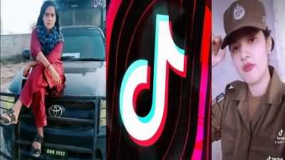 Okara: Girl arrested for making Tiktok videos on Police van