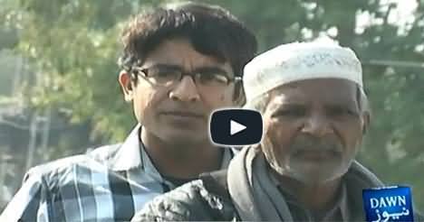 Old Man from Lahore Transformed his Motorbike into a Taxi to Earn Money