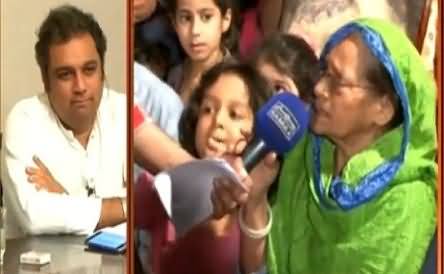 Old Woman From Karachi Using Harsh Words For Qaim Ali Shah & Sharjeel Memon