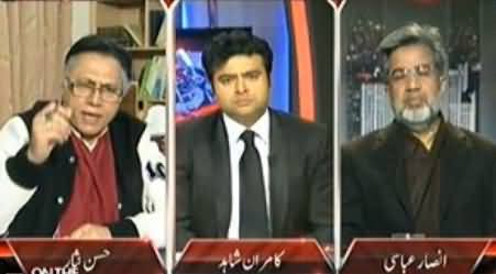 On The Front (Pervez Musharraf Trial: Hassan Nisar Vs Ansar Abbasi) – 27th January 2014