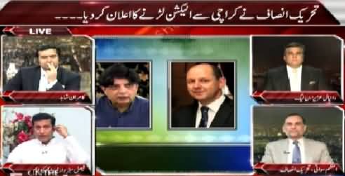 On The Front (PTI To Contest Election From Karachi) – 18th March 2015