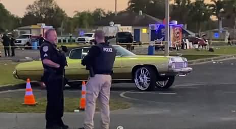 One killed and 7 injured in shooting on Martin Luther King Day event in Florida