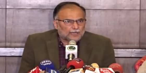 Opposition Didn't Demand Army Chief To Topple Govt - Ahsan Iqbal Responds To PM Imran Khan's Interview