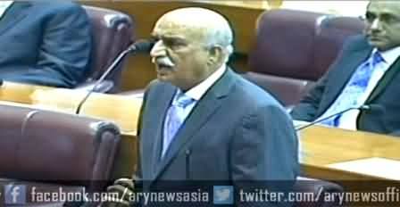 Opposition Leader Khursheed Shah Speech in National Assembly - 6th April 2015