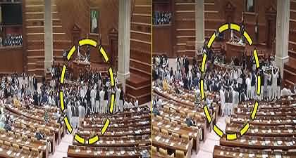 Opposition protest heavily during Punjab Budget 2025-26 session