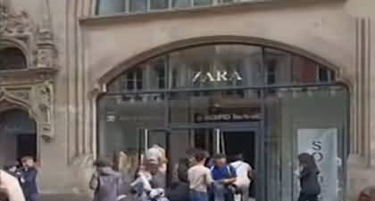 Total chaos in France: Rioters Loot Louis Vuitton, Zara, Nike Stores In Paris