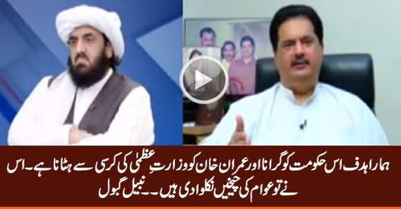 Our Target Is To Topple This Govt & Remove Imran Khan From Premiership - Nabil Gabol