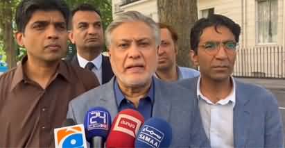 Overseas Pakistanis' right to vote has not been taken away - Ishaq Dar