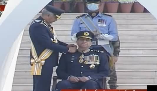 PAF Change of Command Ceremony At Air Headquarters Islamabad