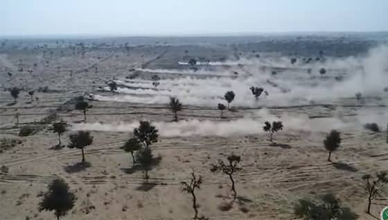 Pak Army Troops During the Ongoing Exercise 