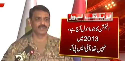 Pak Army will accept any Prime Minister chosen by nation through proper electoral process - DG ISPR