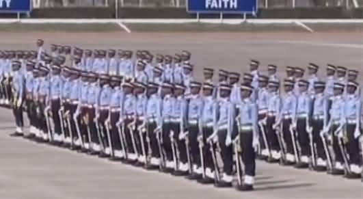 Pakistan Air Force Cadets Passing Out Parade At Risalpur - 18th October 2021