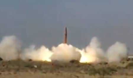 Pakistan Conducts A Successful Flight Test of Shaheen 1A Ballistic Missile