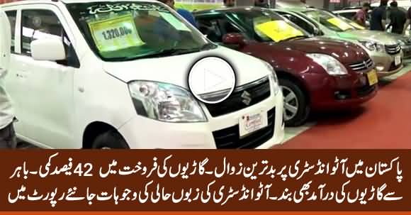 Pakistan's Auto Industry Faces Worst Downfall - Detailed Report
