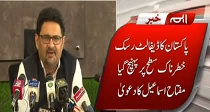 Pakistan's default risk has reached alarming and dangerous levels - Former Finance Minister Miftah Ismail