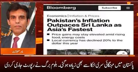 Pakistan's inflation outpaces Sri Lanka as Asia's fastest - Bloomberg's report