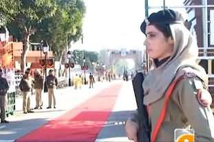 Pakistani Female Commandos Have Been Appointed At Wagah Border