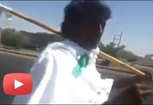 Pakistani Man Reaches To Madina (Saudi Arabia) by Foot 6000 KM Travel