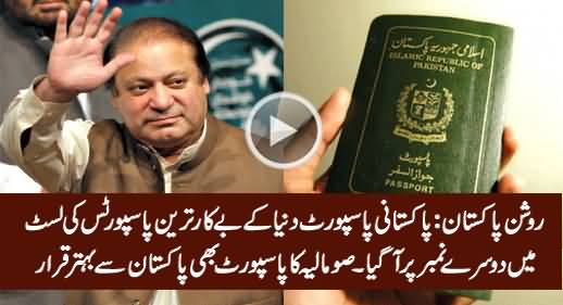 Pakistani Passport Ranks on 2nd Number in The List of Useless Passports of The World