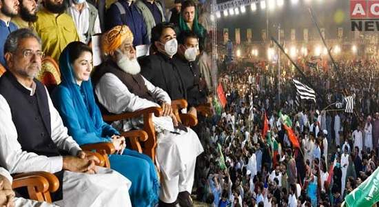 PDM Ready For Long March, Decided To Hold Dharna And March After Senate Elections