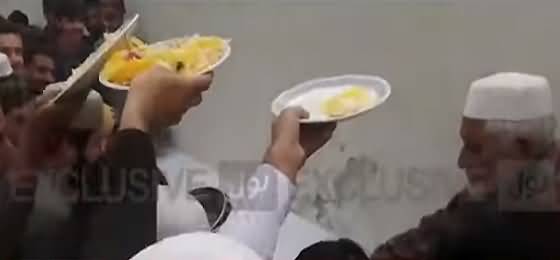 PDM Workers Out of Control On Biryani At Ayaz Sadiq's House
