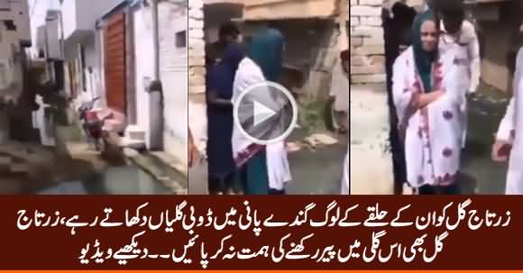 People Surrounded Zartaj Gull And Showed Her the Streets of Her Own City