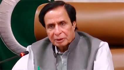 Pervaiz Elahi's aggressive tweets over police raid on his house