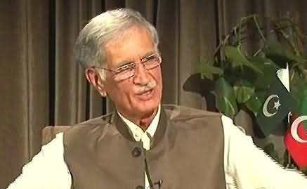 Pervez Khattak Calls Fazal ur Rehman As 