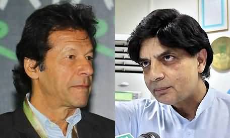 Pervez Khattak Reveals That He Arranged Three Secret Meetings of Chaudhry Nisar with Imran Khan