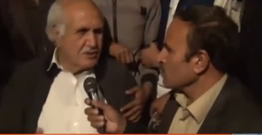 Pervez Khattak's Brother Liaquat Khattak Happy on PTI's Defeat in Nowshera