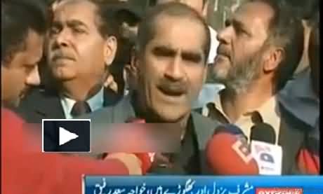 Pervez Musharraf Aik Bhagora Aur Buzdil Aadmi Hai - Khawaja Saad Rafique