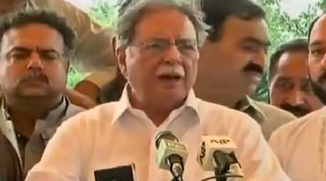 Pervez Rasheed Complete Media Talk on NA-122 Result - 23rd August 2015