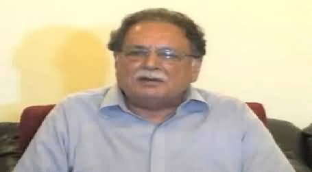 Pervez Rasheed Hinting That Gen (R) Shuja Pasha is Behind Imran Khan's Long March