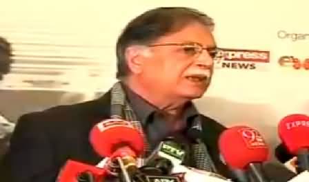 Pervez Rasheed Media Talk At A Seminar in Islamabad - 1st February 2015