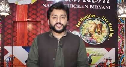 Peshawar Based Journalist Nauman Has Started Biryani Shop To Meet His Expenses