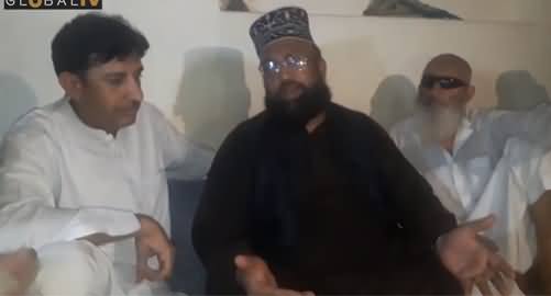 Peshawar Court Incident: A Molvi Sahib Talking to Family Members of The Accused Khalid