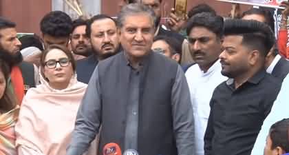 Plan To Sabotage PTI Jalsa at Lahore? Shah Mehmood Qureshi's Important Press Conference