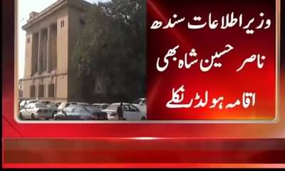 Pleas for Disqualification of Nasir Shah, Wasan Lodged