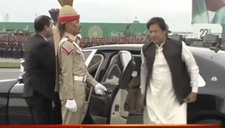 PM Imran Khan Arrives On Pakistan Day Parade - 23rd March 2019