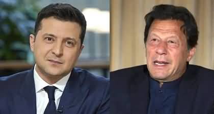 PM Imran Khan expresses 'deep regret' in telephonic contact with Ukrainian President Zelensky