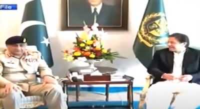 PM Imran Khan Holds Important Meeting With Army Chief General Qamar Javed Bajwa