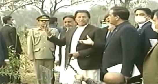 PM Imran Khan Inaugurates Urban Forest in Lahore, Expressing Pleasure After Seeing Plants