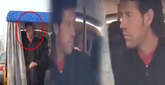 PM Imran Khan's Lookalike From Sialkot Travels In Rikshaw - Video Viral On Social Media