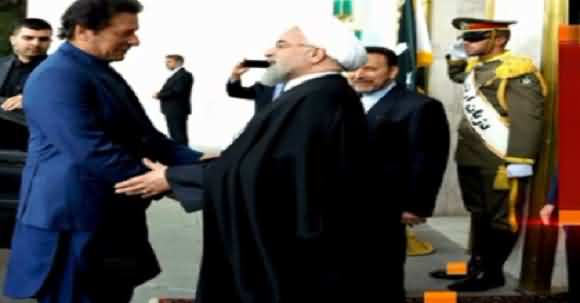 PM Imran Khan Meets Iranian Supreme Leader Hassan Rohani
