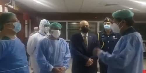 PM Imran Khan Paid Sudden Visit to PIMS Hospital, Inquired Situation Of Coronavirus