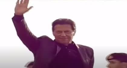 PM Imran Khan's dabang entry in large gathering of PTI in Melsi Vehari