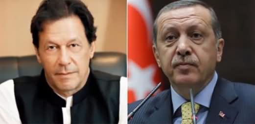 PM Imran Khan Telephones Turkish President Tayyip Erdogan