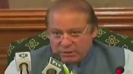 PM Nawaz Sharif Addressees A Meeting In Karachi – 7th December 2015