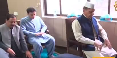 PM Shahbaz Sharif Offered Eid-ul-fitr Prayers at Jati Umrah