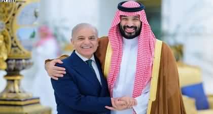 PM Shehbaz Sharif holds long meeting with Crown Prince Mohammad Bin Salman in Jeddah